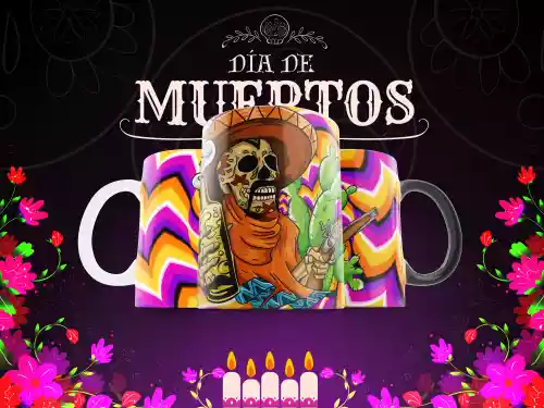 vectores plantilas DÍA DE MUERTOS,FESTEJO,